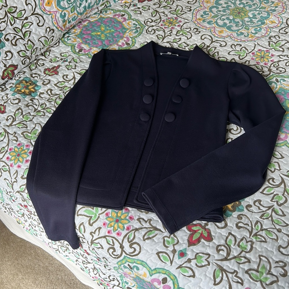 Anthropologie | High Street | Cropped blazer/sweater